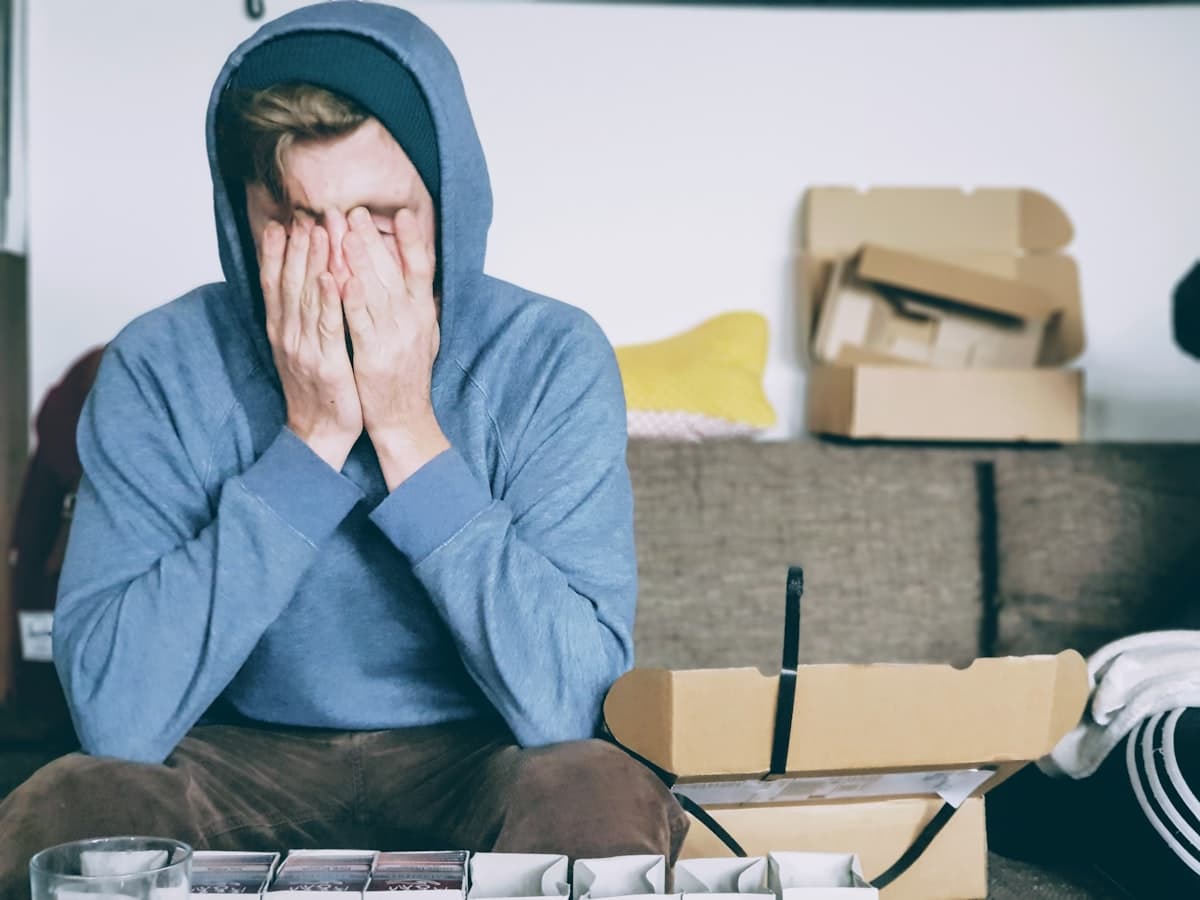 Heartbroken woman who needs to talk to someone for emotional support and comfort
